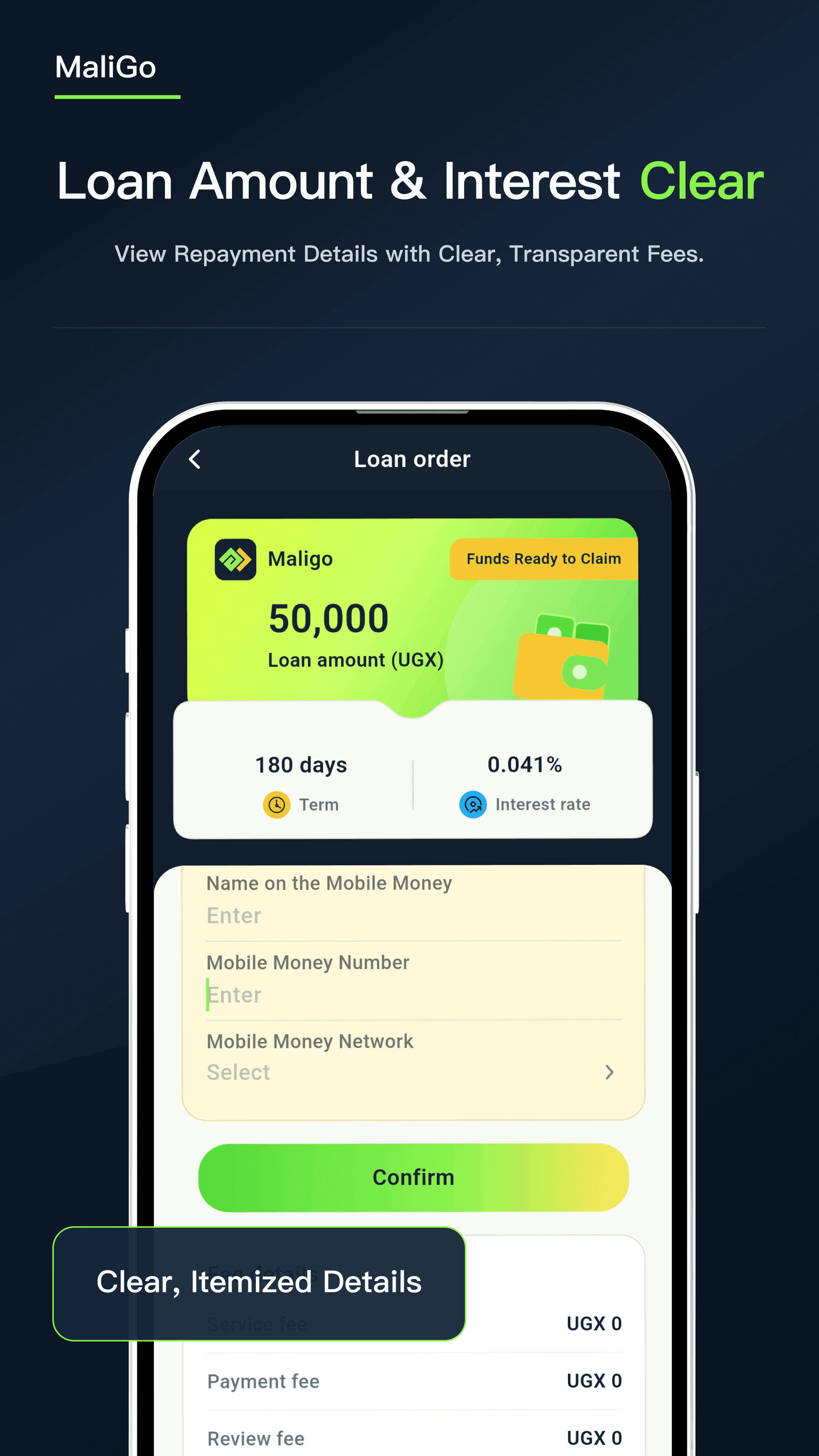 MaliGo app preview 3